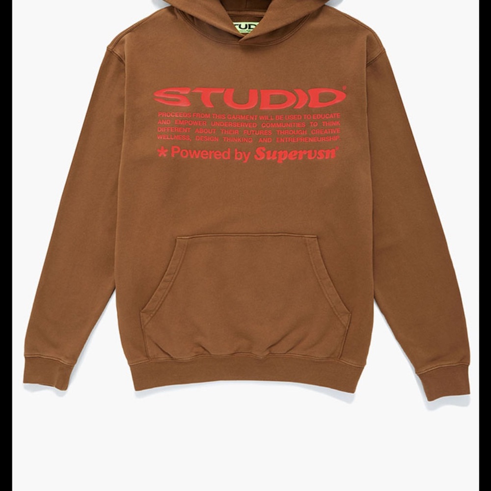 Studio by Supervsn Chocolate Graphic Hoodie